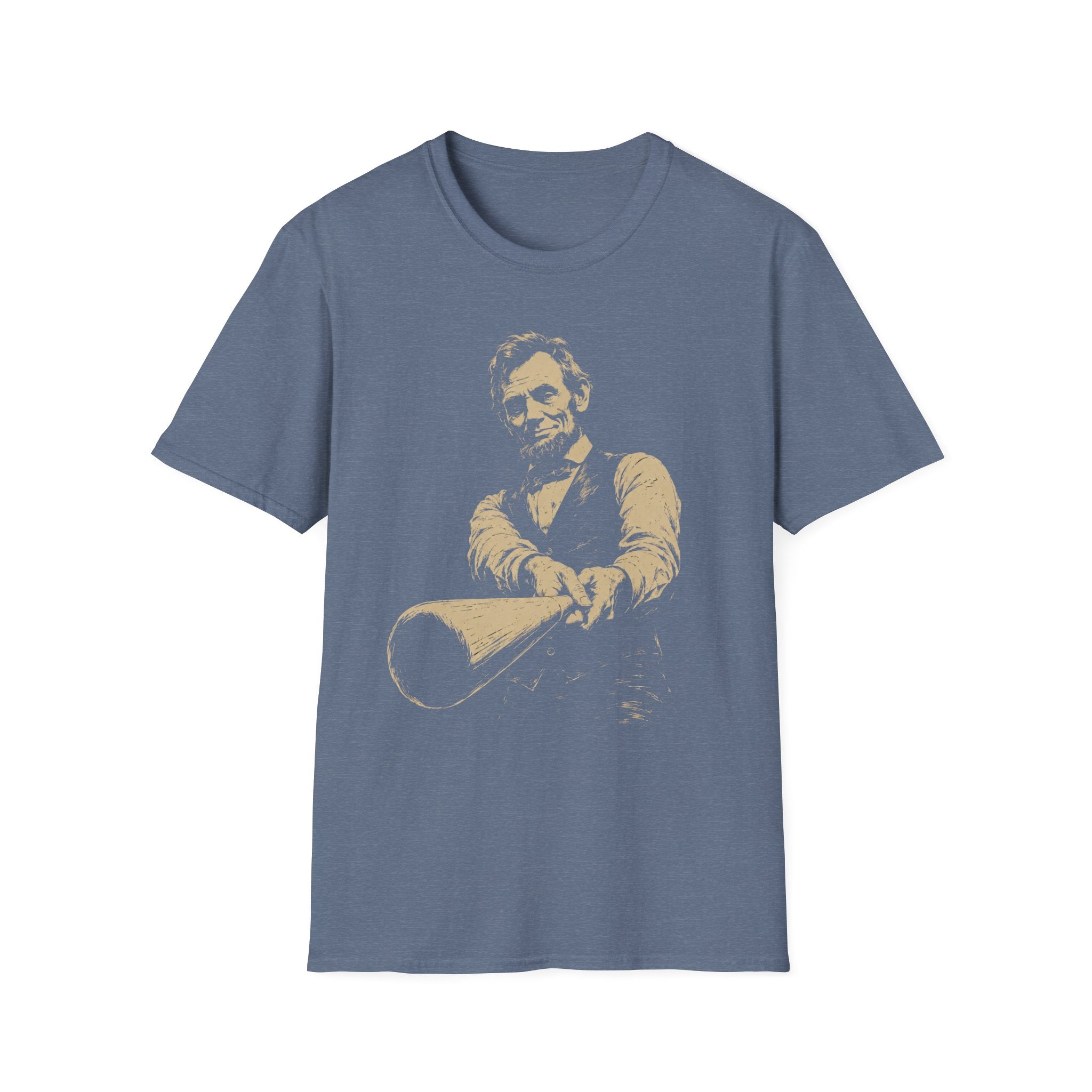 Abe Lincoln Baseball T-Shirt