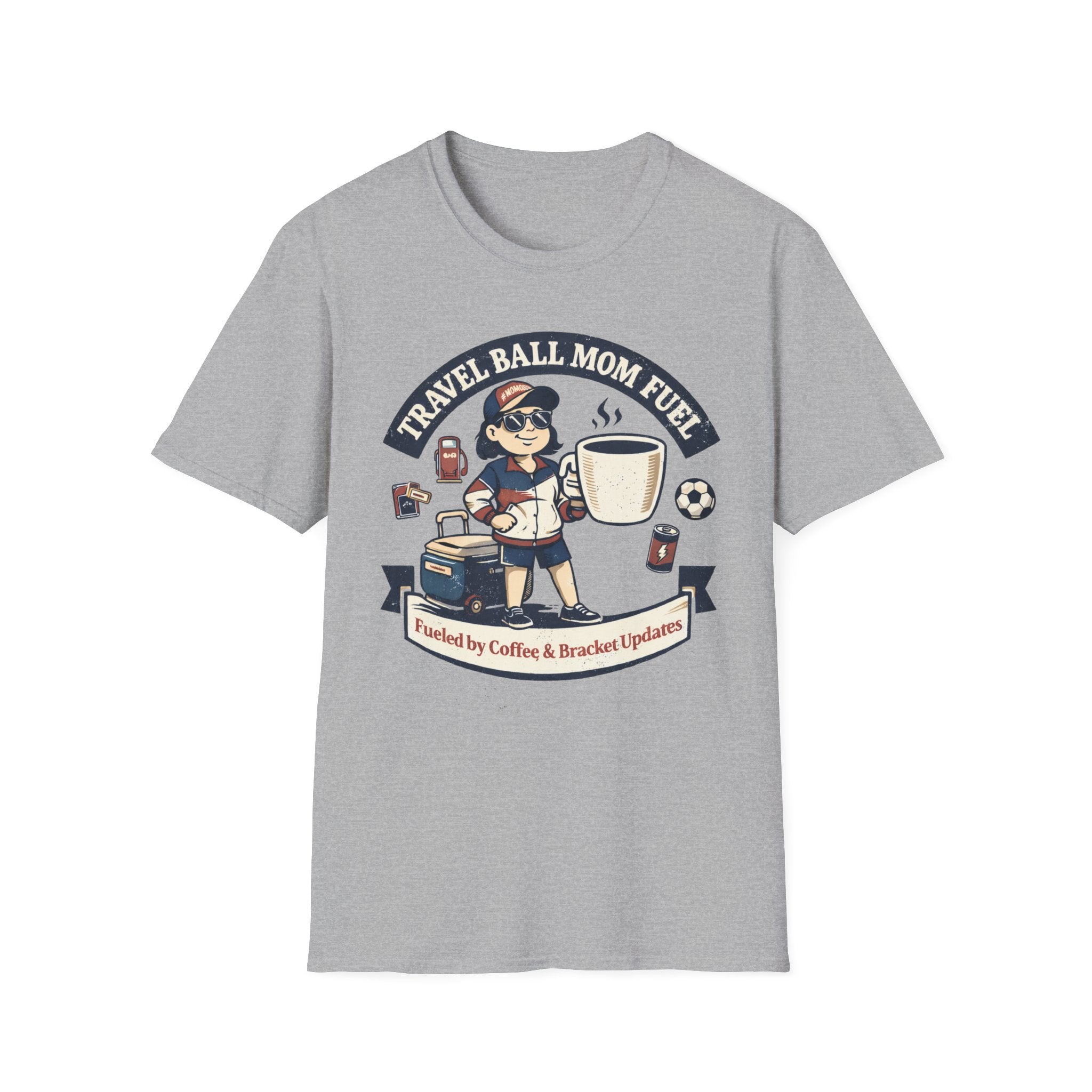 Travel Mom Soccer T-Shirt