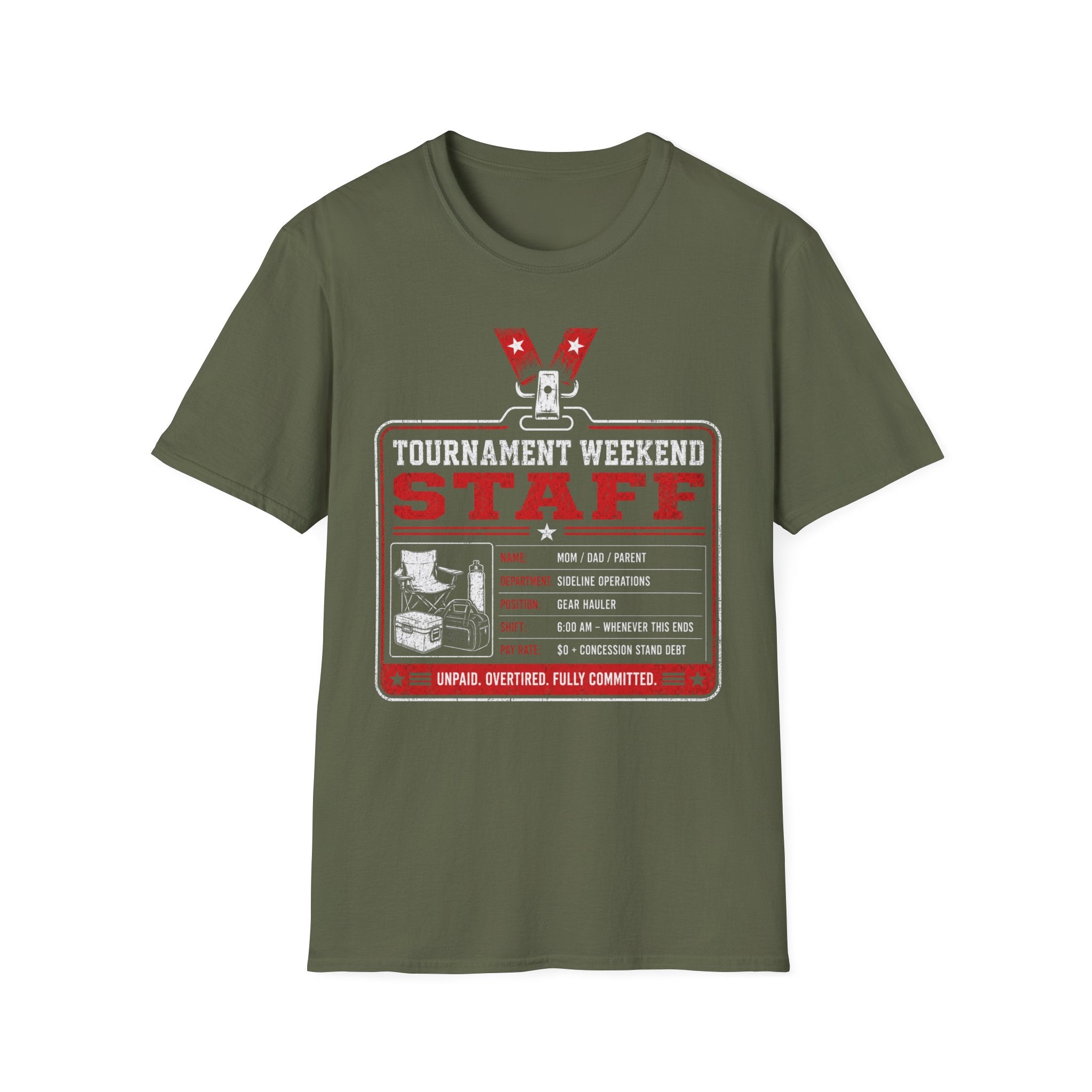 Tournament Staff Badge T-Shirt