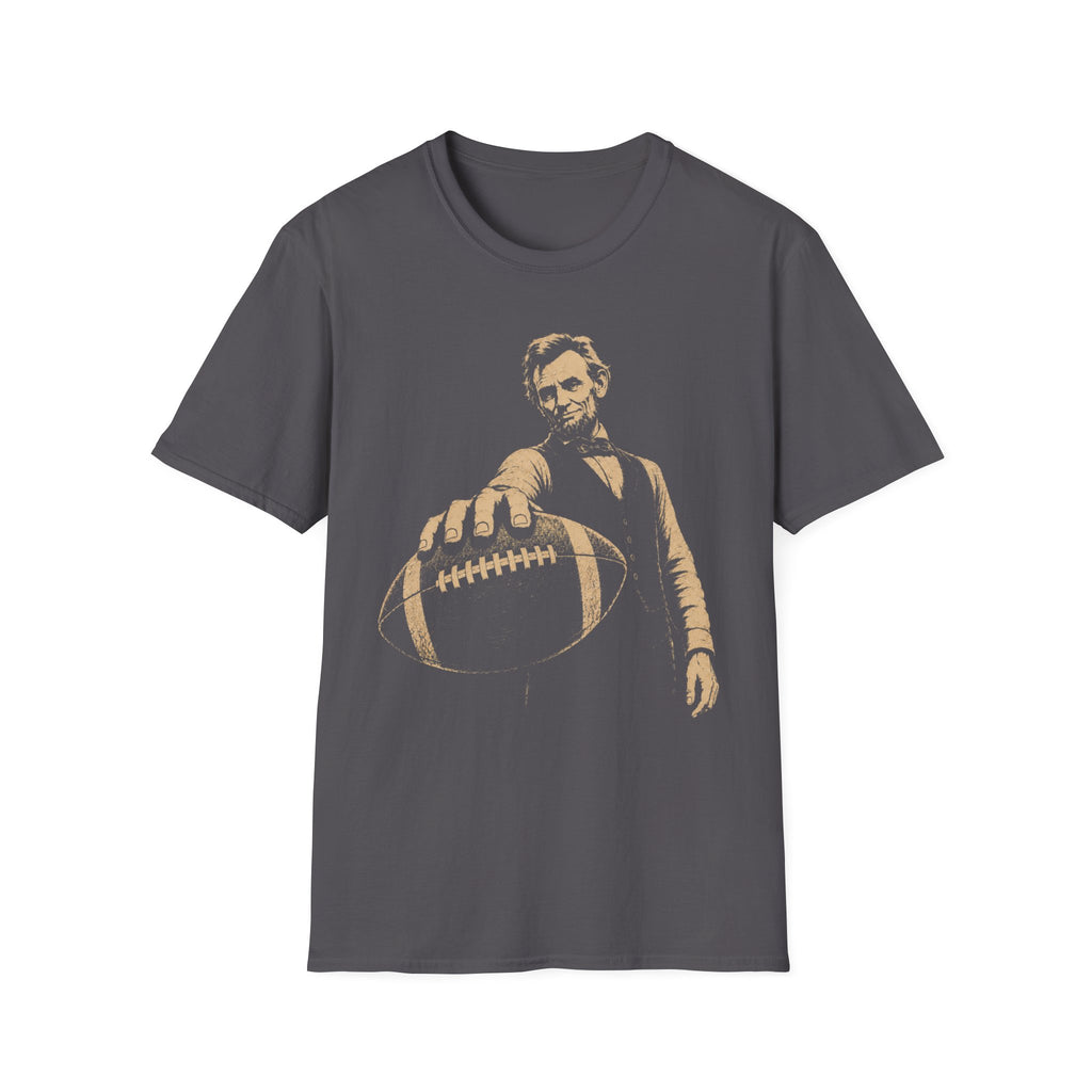 Abe Lincoln Football T-Shirt