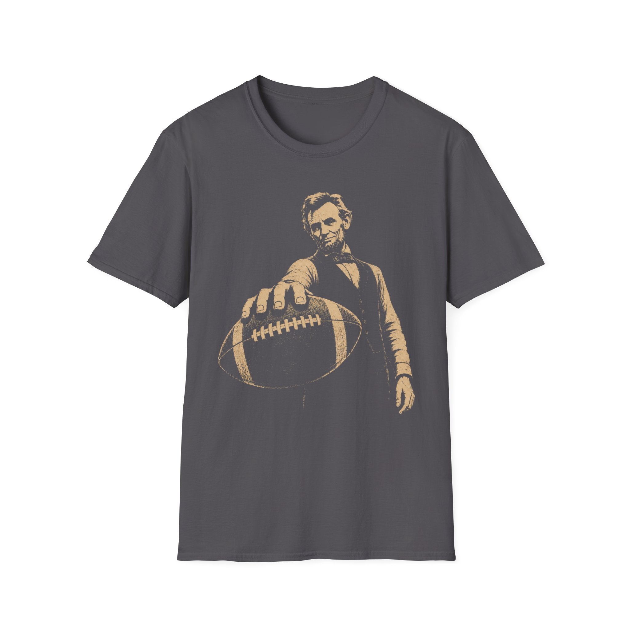 Abe Lincoln Football T-Shirt