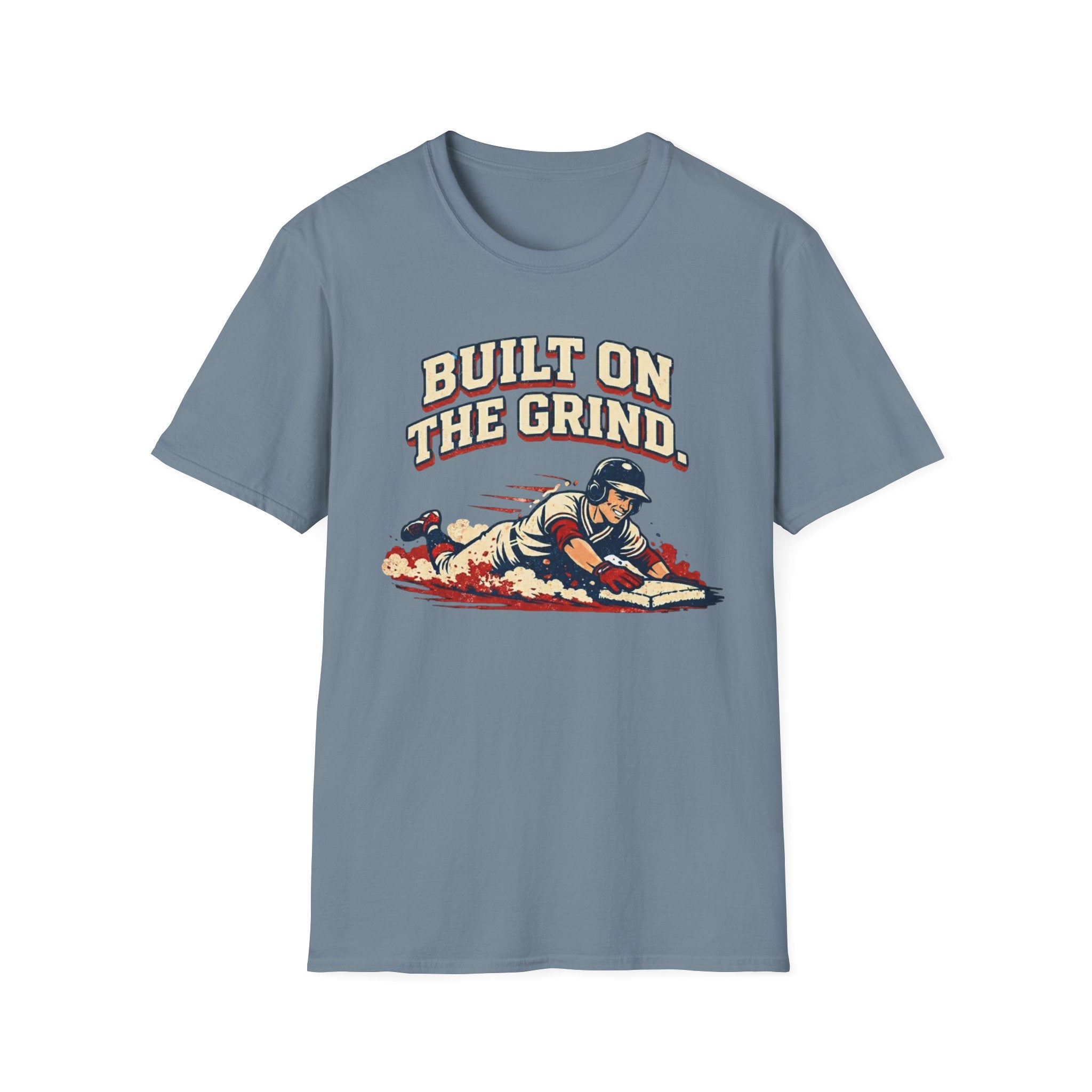 Built On The Grind Baseball T-Shirt