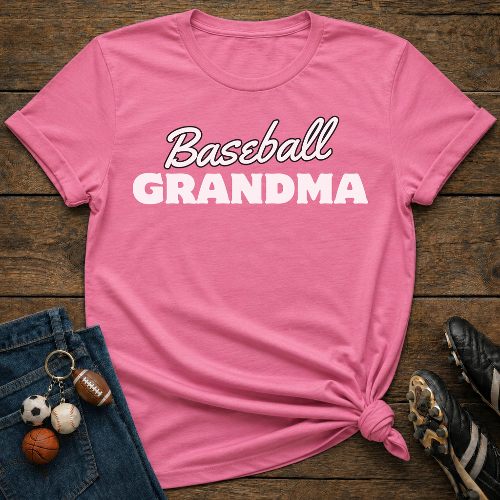 Baseball Grandma T-Shirt