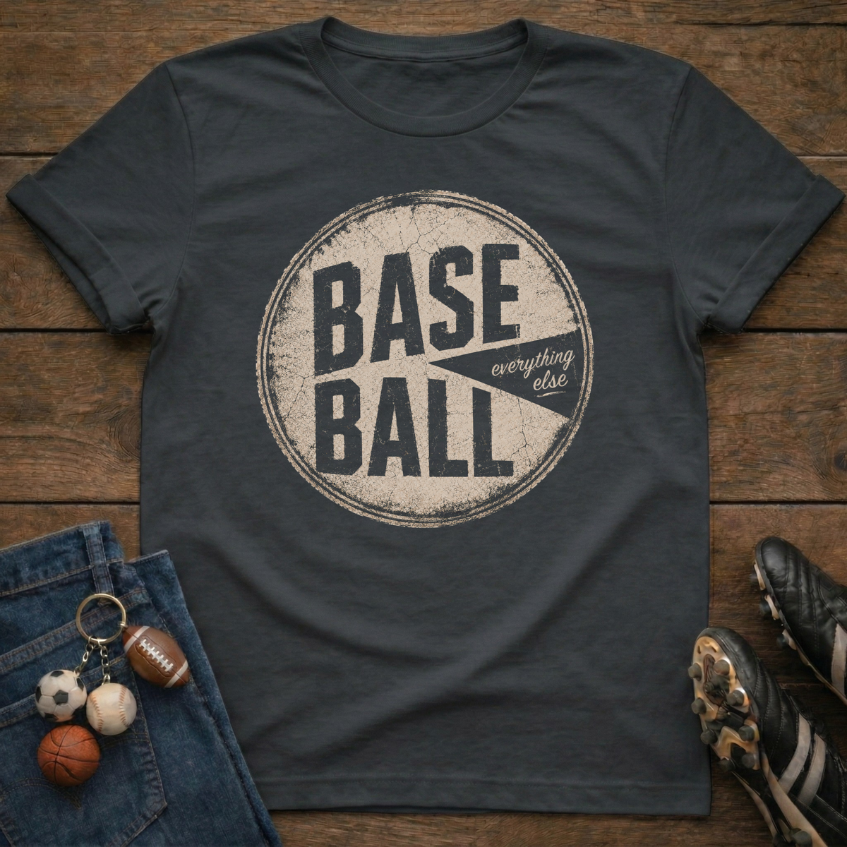 Baseball Pie Chart T-Shirt
