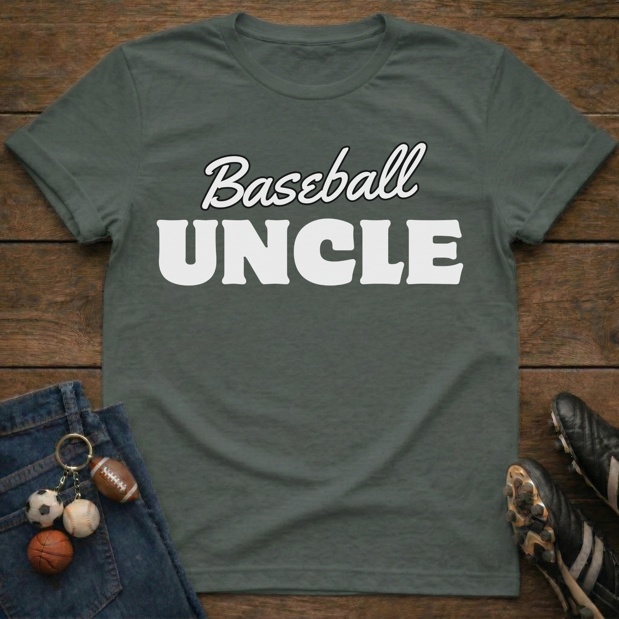 Baseball Uncle T-Shirt