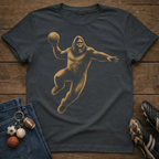 Bigfoot Basketball Dunk T-Shirt