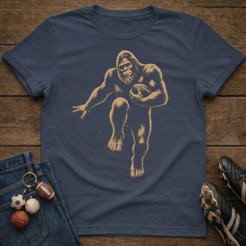 Bigfoot Football T-Shirt