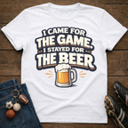 Stayed For The Beer T-Shirt