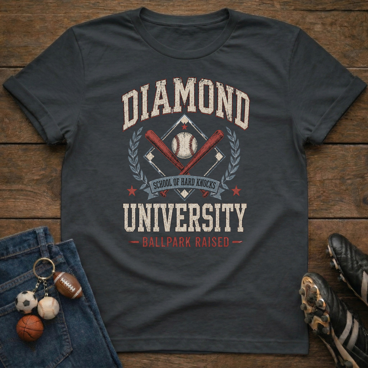 Diamond U Baseball/Softball T-Shirt