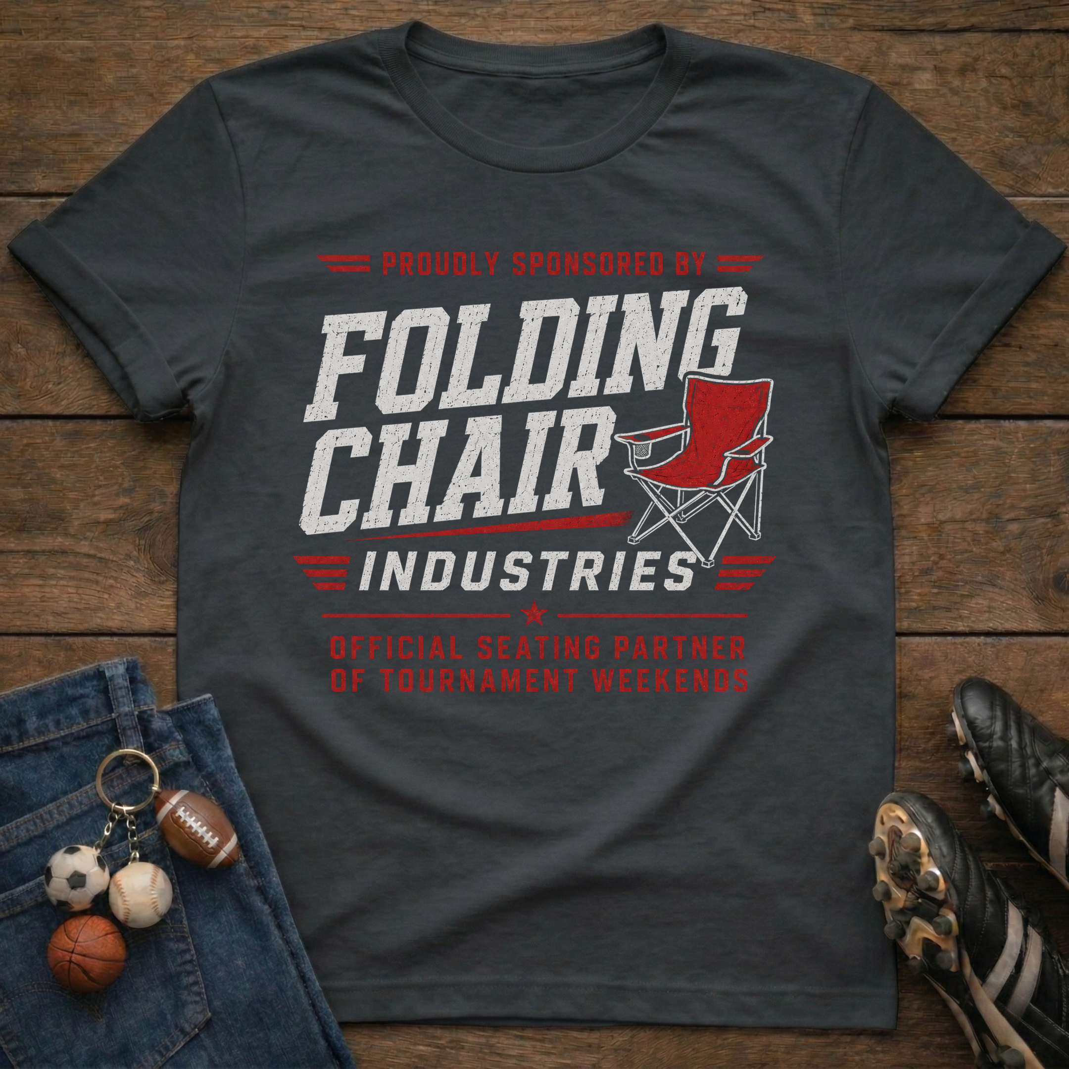 Folding Chair Sponsor T-Shirt