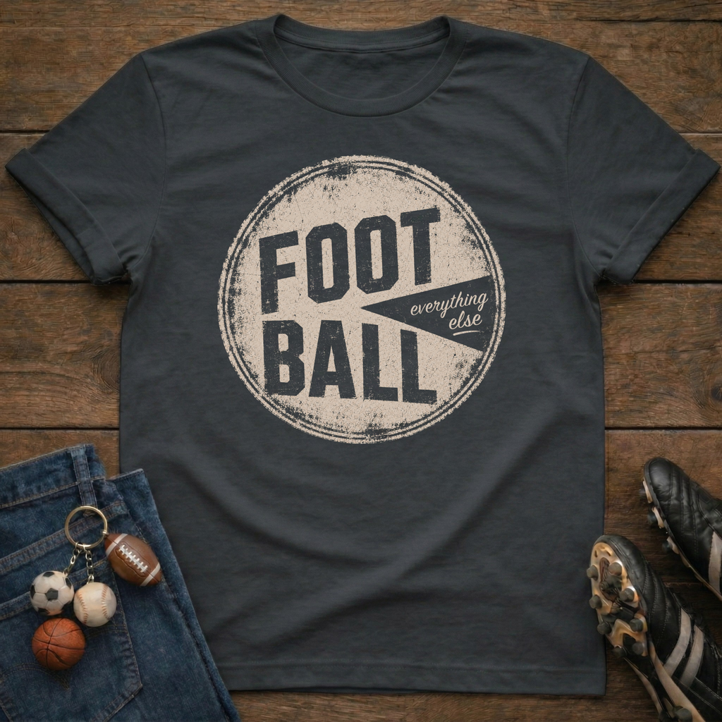 Football Pie Chart T-Shirt