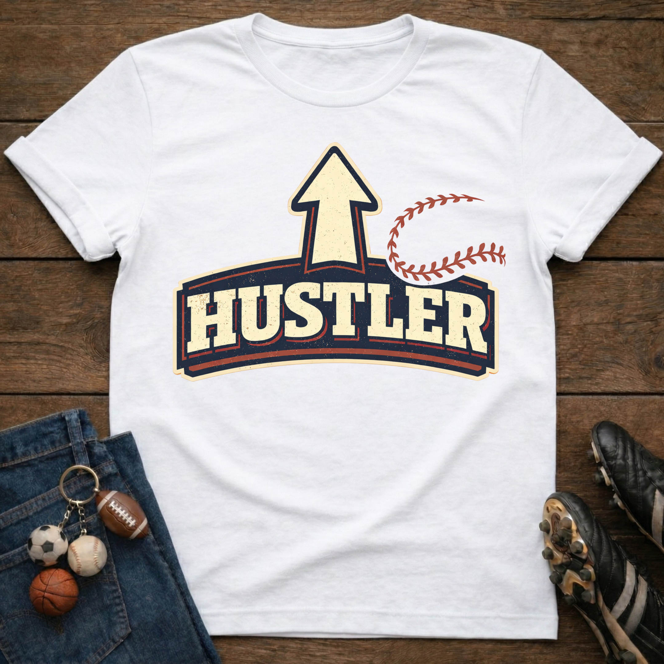 Hustler Baseball/Softball T-Shirt