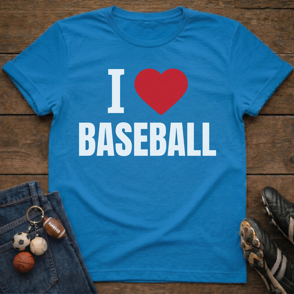 I Heart Baseball T-Shirt