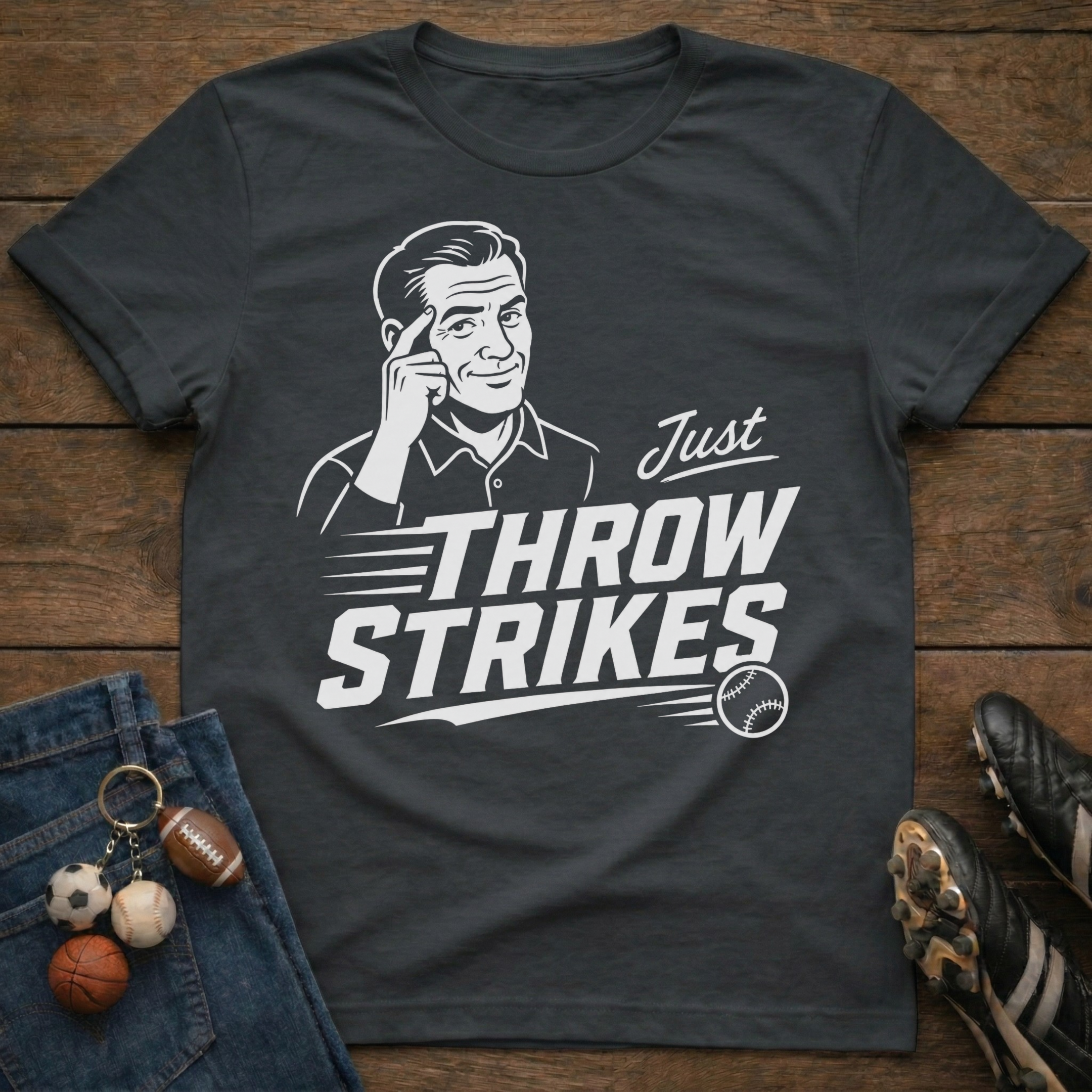 Just Throw Strikes T-Shirt