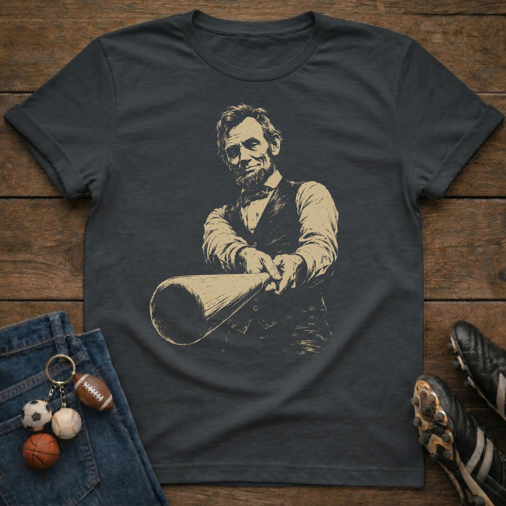 Abe Lincoln Baseball T-Shirt