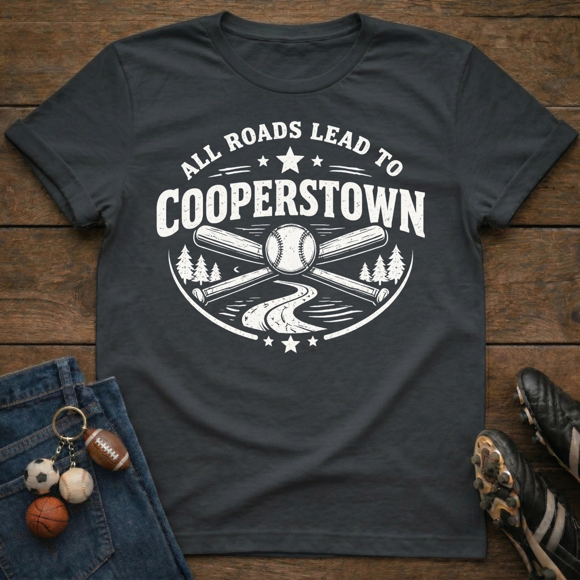 Road To Cooperstown T-Shirt