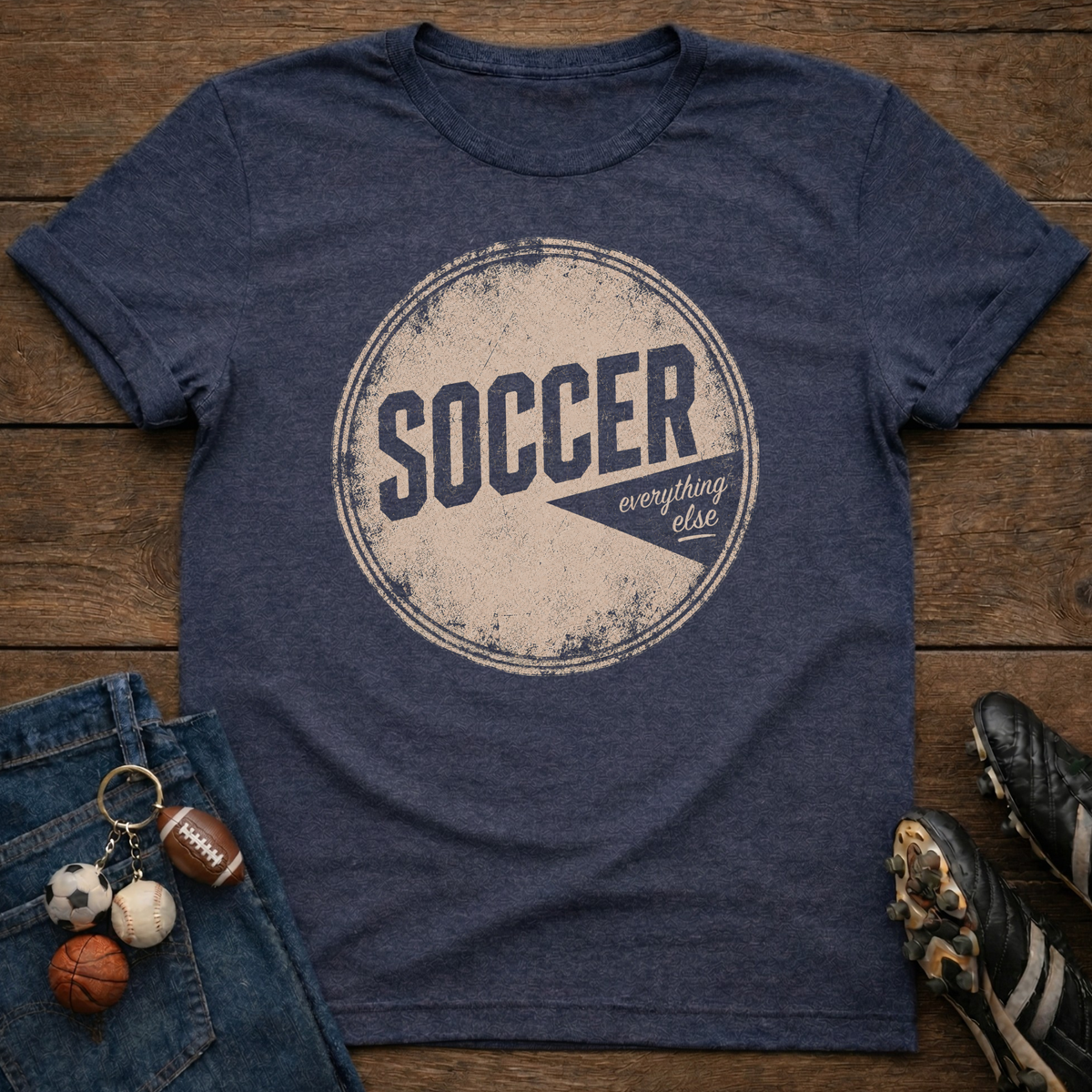 Soccer Pie Chart T-Shirt