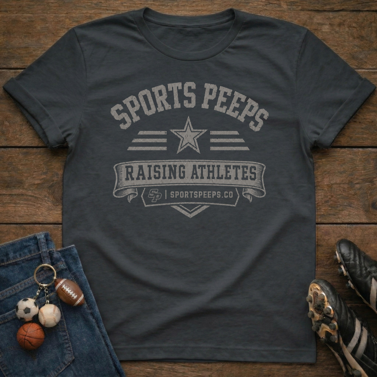 Sports Peeps Raising Athletes T-Shirt