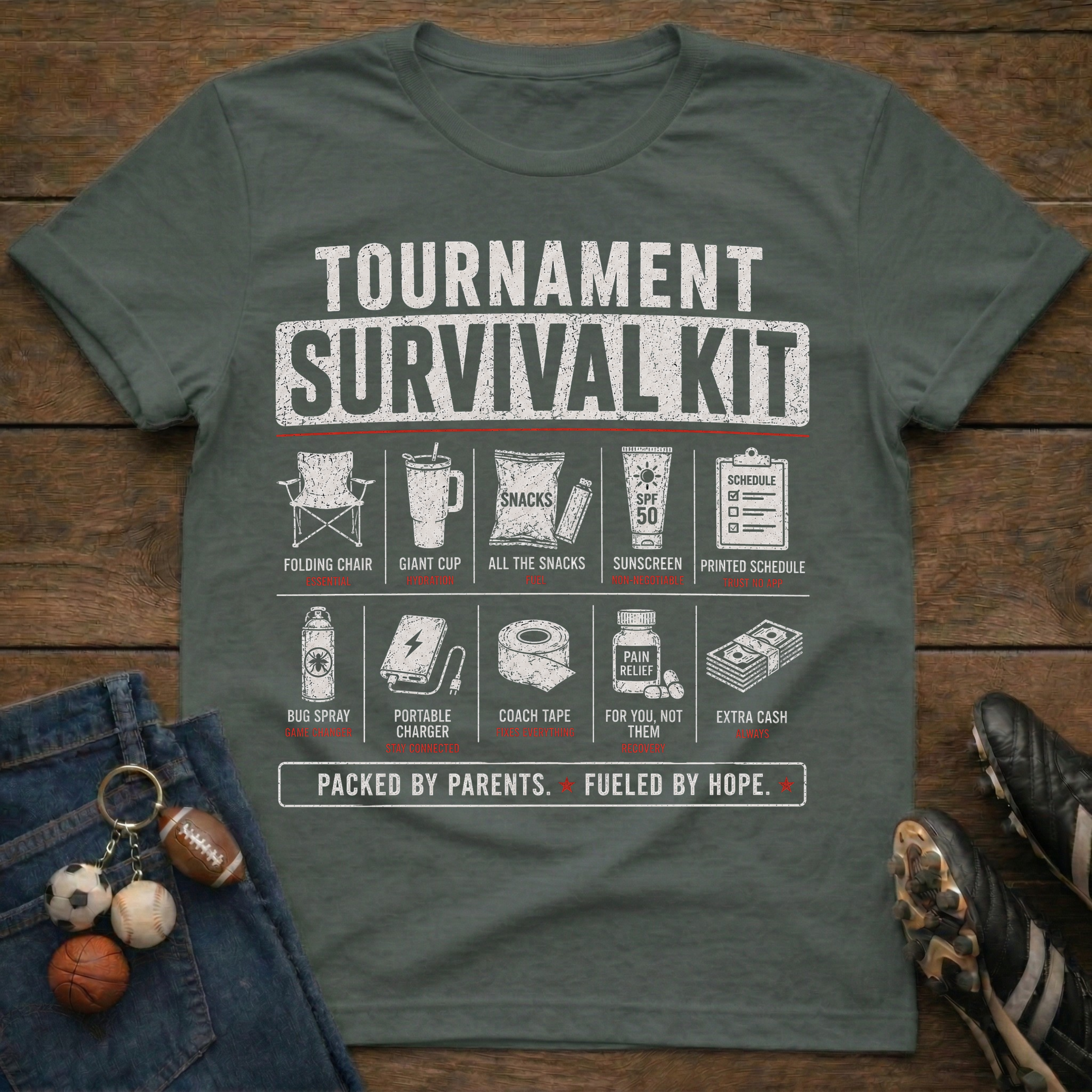 Tournament Survival Kit T-Shirt