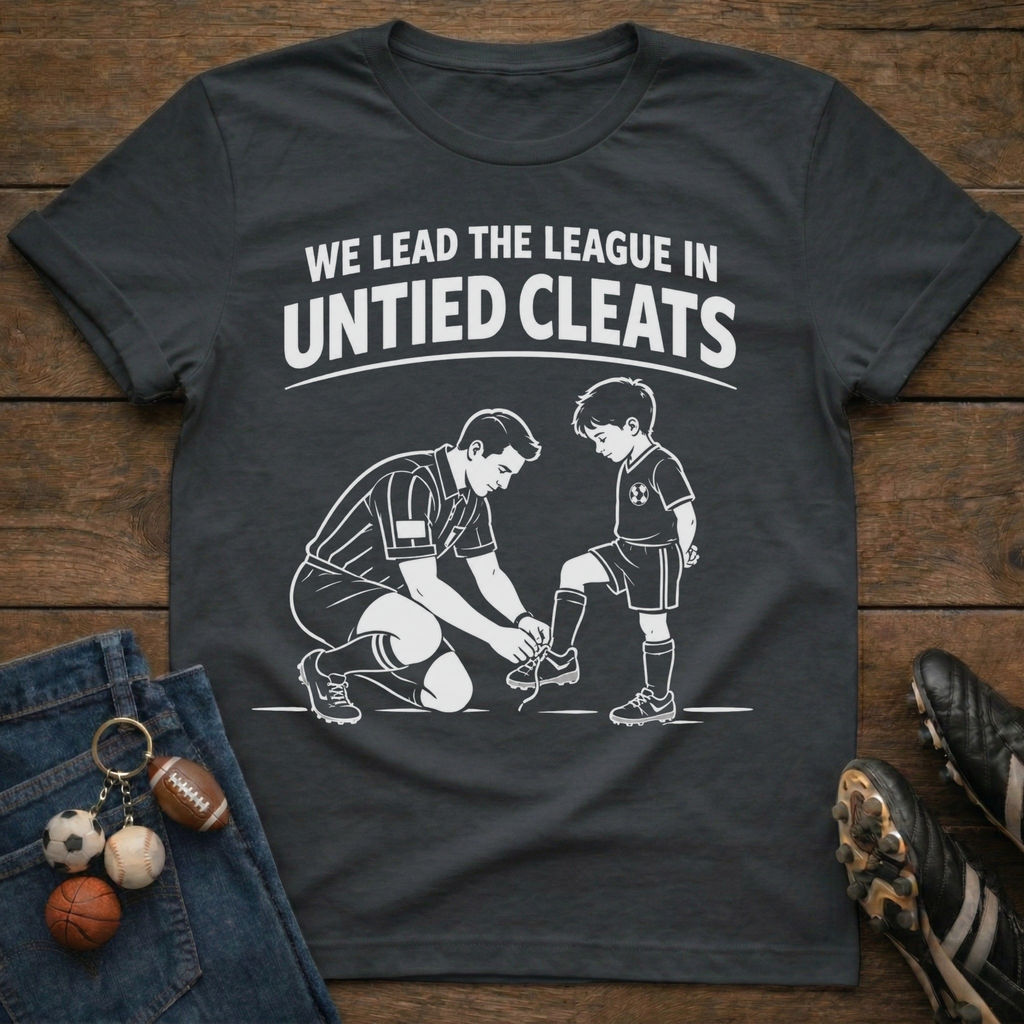 Untied Cleats Soccer T-Shirt