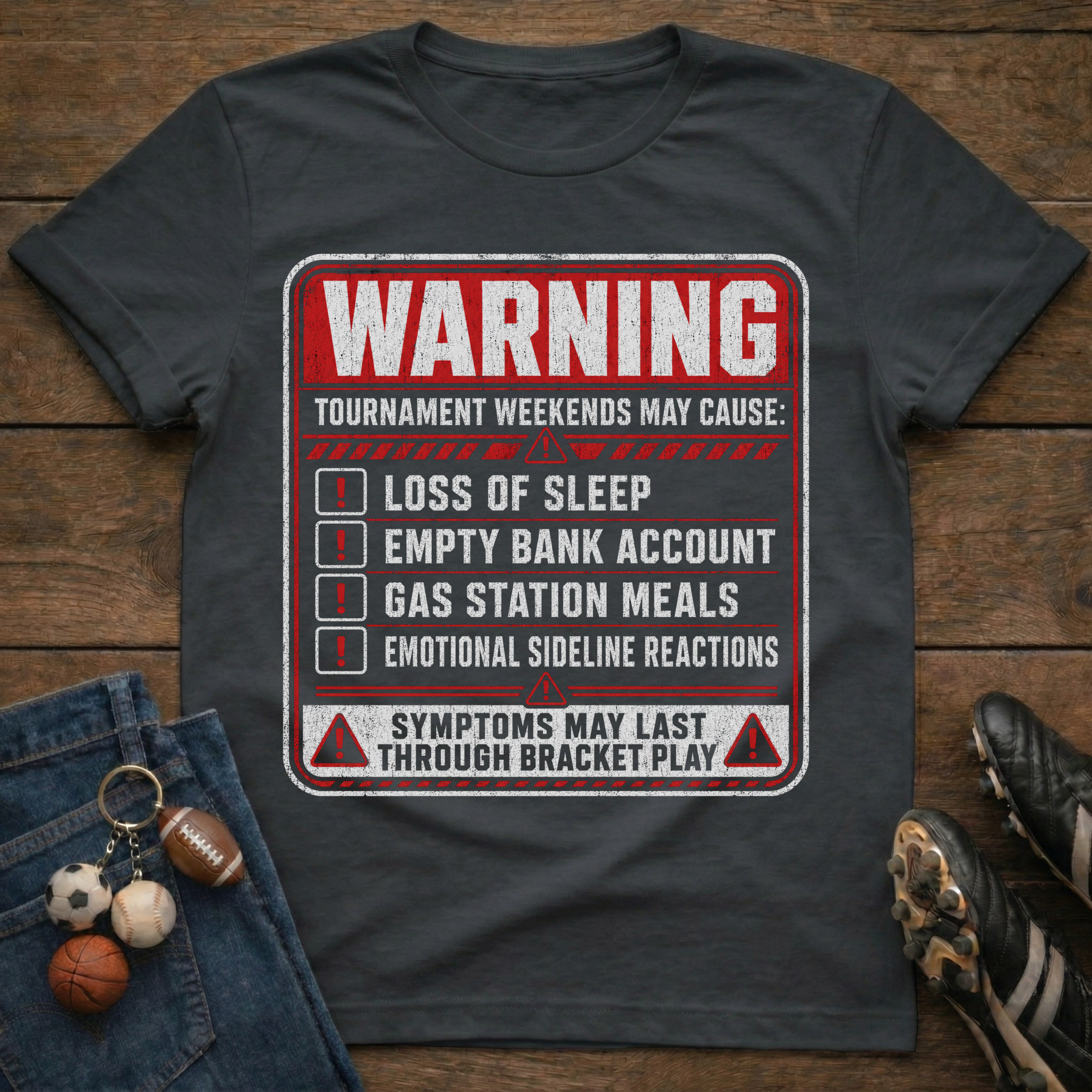 Warning Tournament T-Shirt